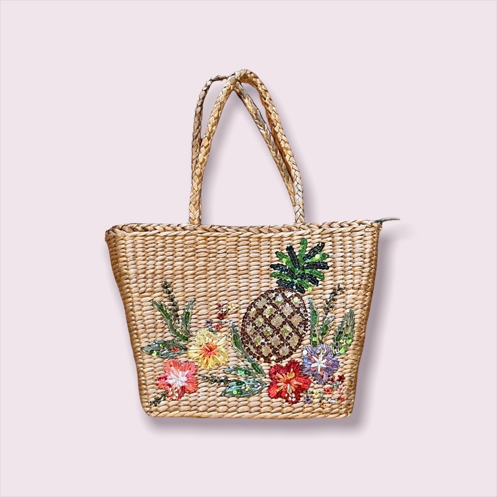 y2k basket style purse